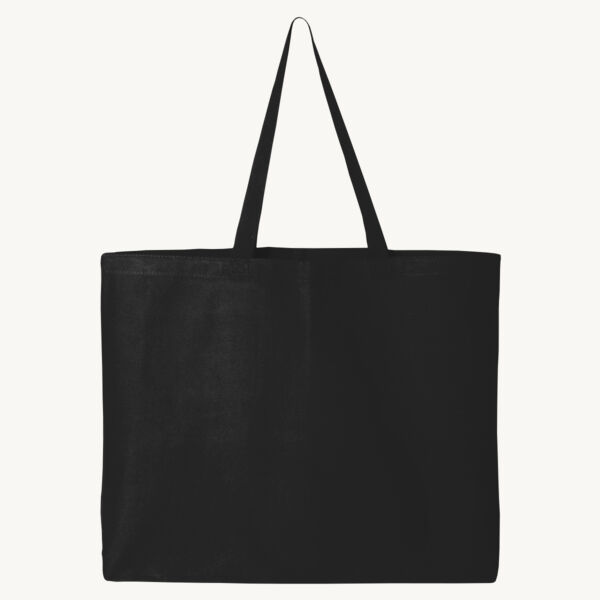 Q-Tees 25L Jumbo Cotton Canvas Tote Bag Thumbnail